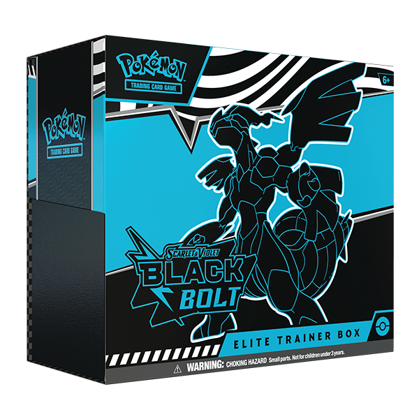 Pokémon TCG: Scarlet & Violet 10.5 - Black Bolt - Elite Trainer Box Zekrom (Pre-Order)