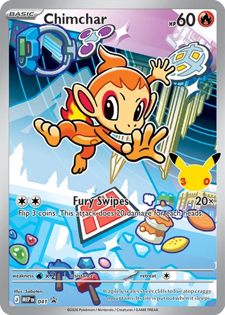 Chimchar #MEP041 — Mega Evolutions Promos