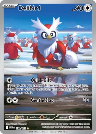 Delibird #152 — Mega Evolution
