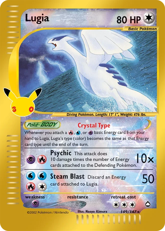 Lugia #149 — 30th Celebration (Classic Collection)