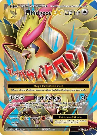M Pidgeot EX #105 — Evolutions