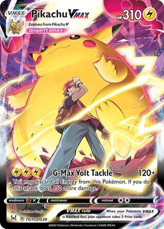 Pikachu VMAX #TG17 — Lost Origin