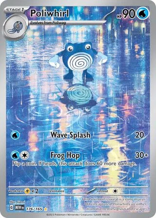 Poliwhirl #176 — Scarlet & Violet 151