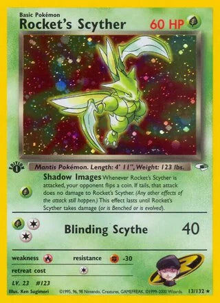 Rocket's Scyther #13 — Gym Heroes