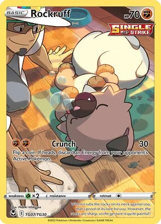 Rockruff #TG07 — Silver Tempest