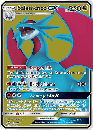 Salamence GX #SM139 — Sun & Moon Promos