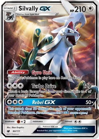 Silvally GX #90 — Crimson Invasion