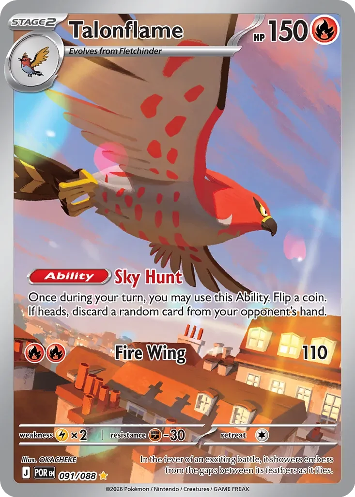 Talonflame #091 — Perfect Order
