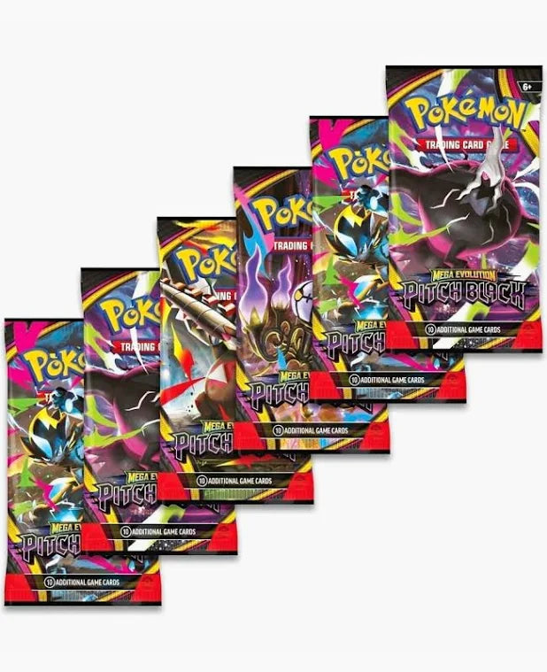 Pokemon Pitch Black Booster Pack x10