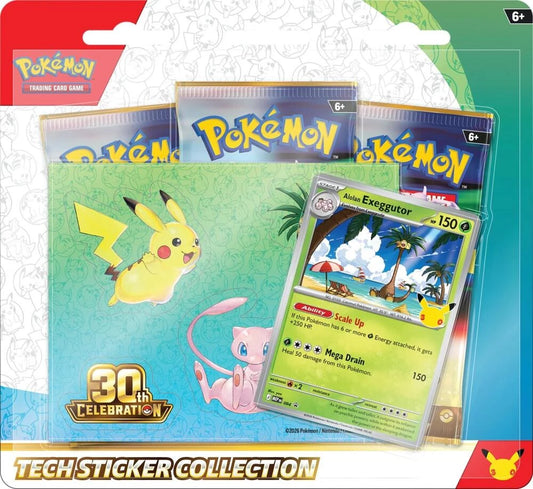 30th Celebration Tech Sticker Collection (Alolan Exeggutor)