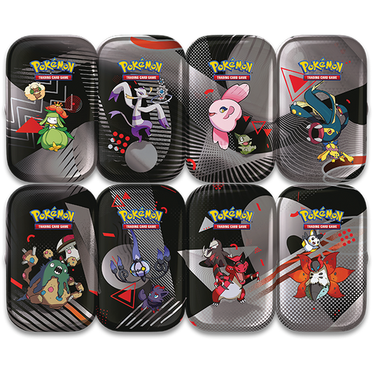 Pokémon TCG: Scarlet & Violet 10.5 - Black Bolt & White Flare - Unova Mini Tin - Assorted Display