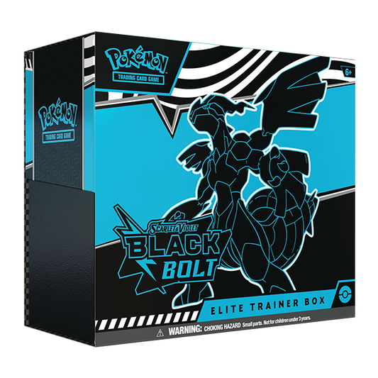 Pokémon TCG: Scarlet & Violet 10.5 - Black Bolt - Elite Trainer Box Zekrom (Pre-Order)