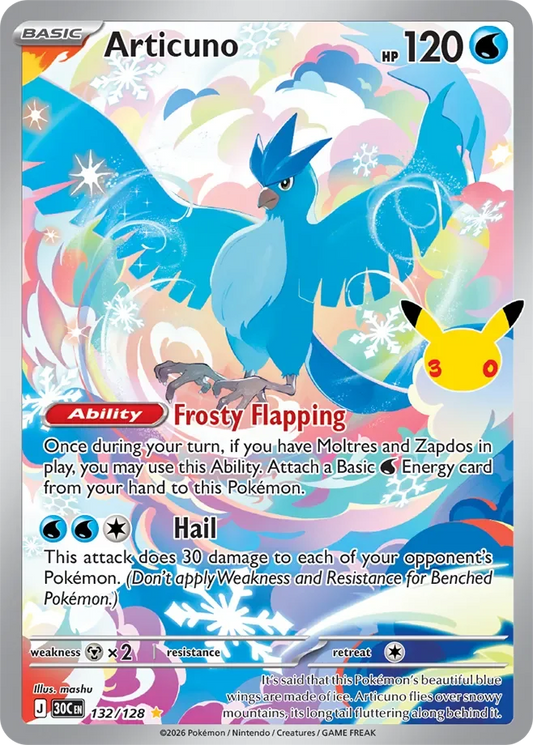 Articuno #132 — 30th Celebration