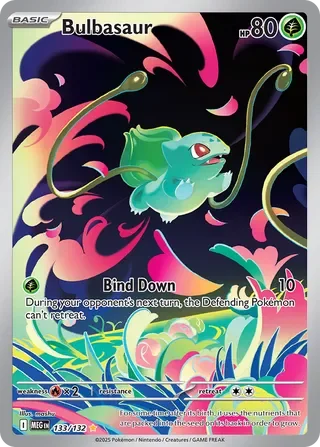 Bulbasaur #133 — Mega Evolution (Mega Evolution Stamp)