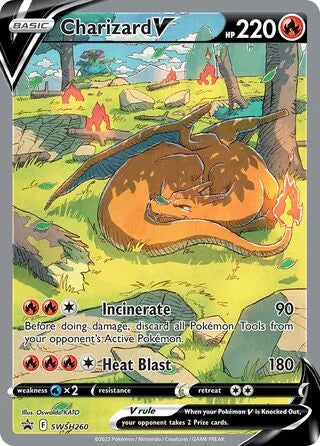 Charizard V #SWSH260 — Sword & Shield Promos