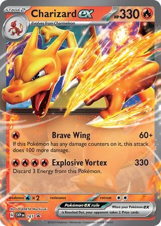 Charizard ex #SVP161 — Scarlet & Violet Promos