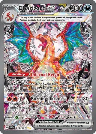 Charizard ex #223 — Obsidian Flames