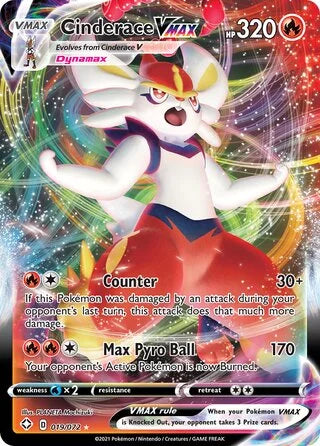 Cinderace VMAX #019 — Shining Fates