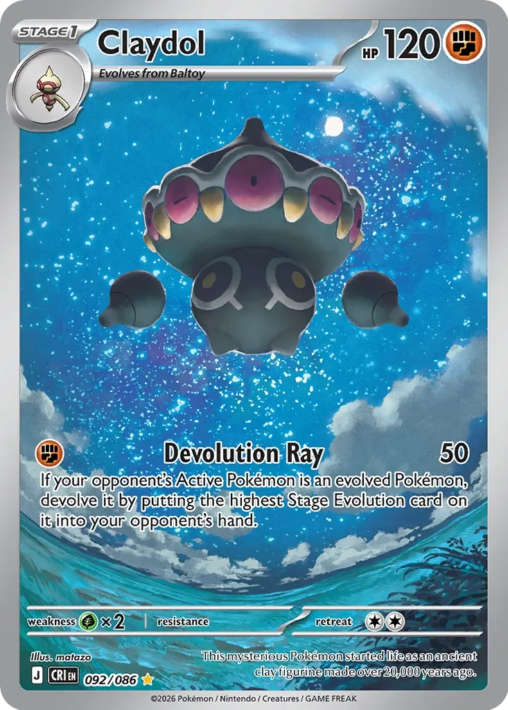 Claydol #092 — Chaos Rising
