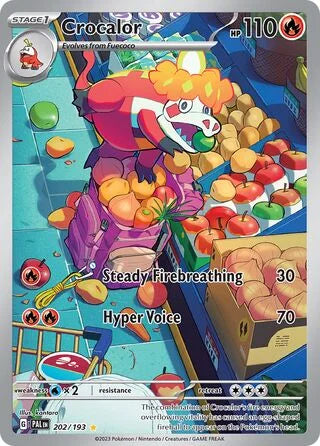Crocalor #202 — Paldea Evolved