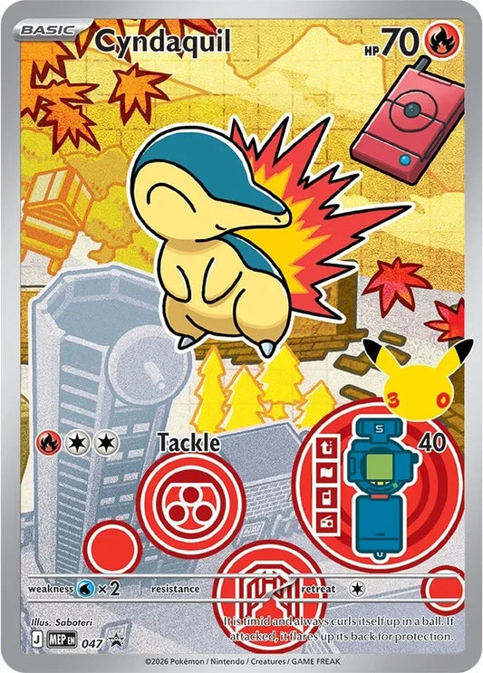 Cyndaquil #MEP047 — Mega Evolutions Promos