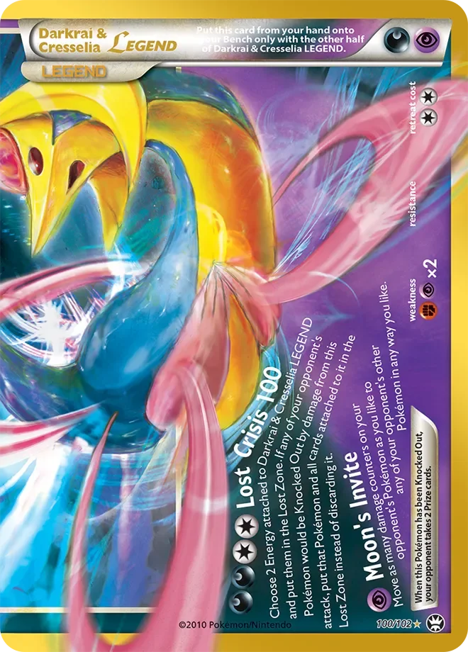 Darkrai & Cresselia LEGEND #100 — 30th Celebration (Classic Collection)