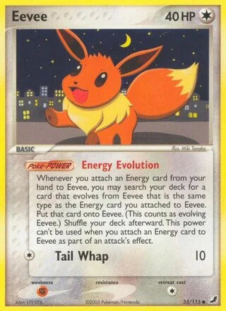 Eevee #55 — EX Unseen Forces