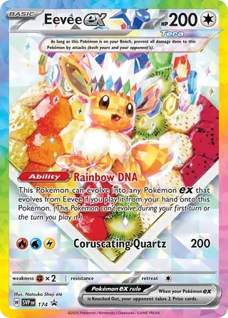 Eevee ex #SVP174 — Scarlet & Violet Promos