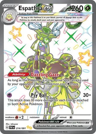 Espathra ex #214 — Paldean Fates