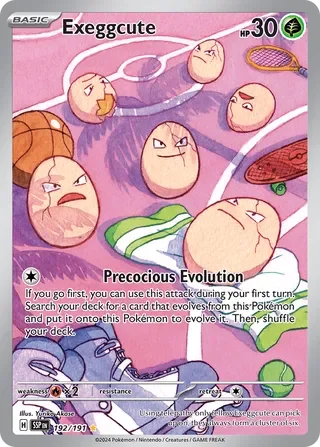 Exeggcute #192 — Surging Sparks