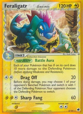 Feraligatr #2 — EX Dragon Frontiers [ACE 8]