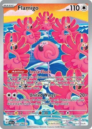 Flamigo #227 — Paldea Evolved [ACE 9]