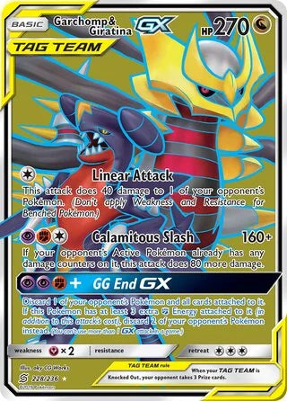 Garchomp & Giratina GX #228 — Unified Minds