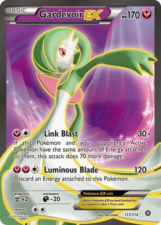 Gardevoir EX #111 — Steam Siege