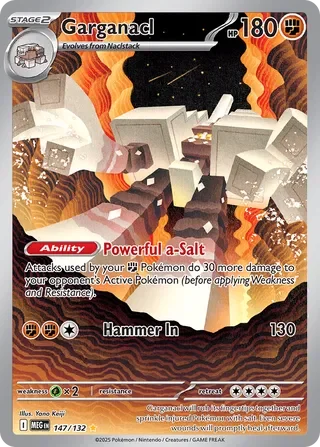 Garganacl #147 — Mega Evolution