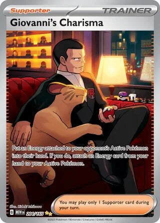 Giovanni's Charisma #204 — Scarlet & Violet 151