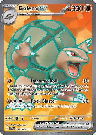 Golem ex #189 — Scarlet & Violet 151