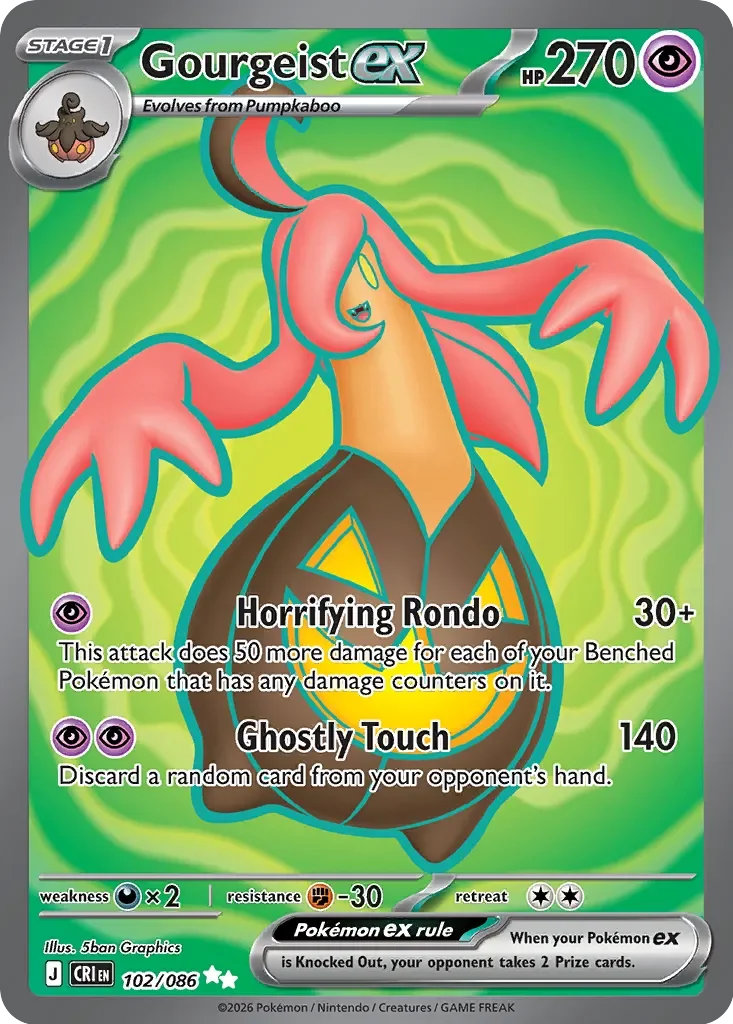 Gourgeist ex #102 — Chaos Rising