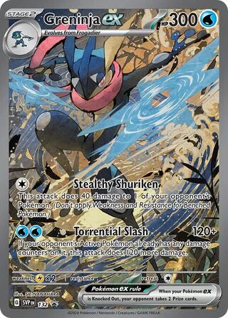 Greninja ex #SVP132 — Scarlet & Violet Promos
