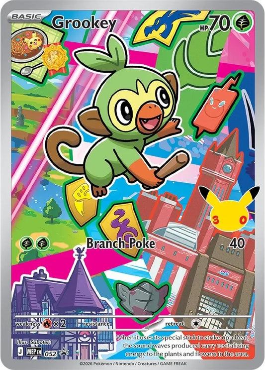 Grookey #MEP052 — Mega Evolutions Promos [ACE 10]