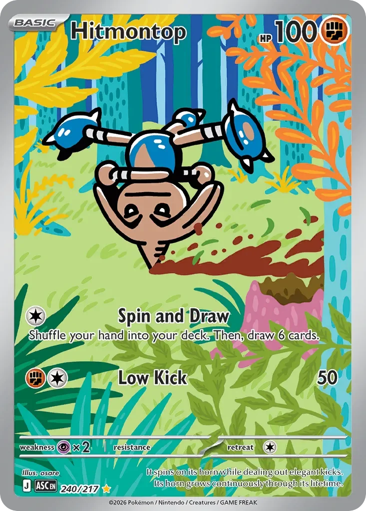 Hitmontop #240 — Ascended Heroes