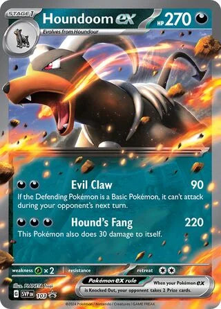 Houndoom ex #SVP103 — Scarlet & Violet Promos