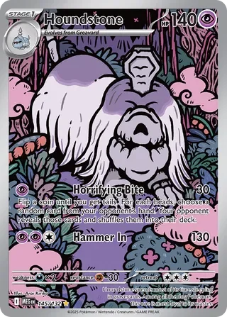 Houndstone #145 — Mega Evolution