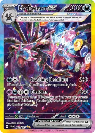 Hydreigon ex #240 — Surging Sparks