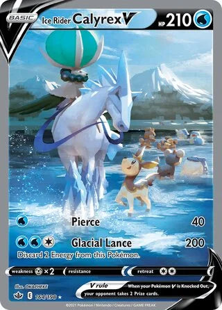 Ice Rider Calyrex V #164 — Chilling Reign