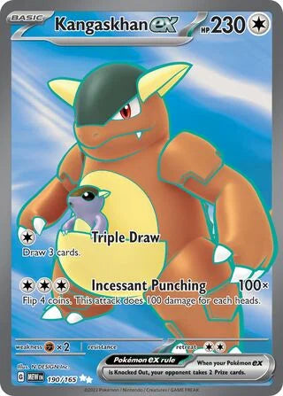 Kangaskhan ex #190 — Scarlet & Violet 151
