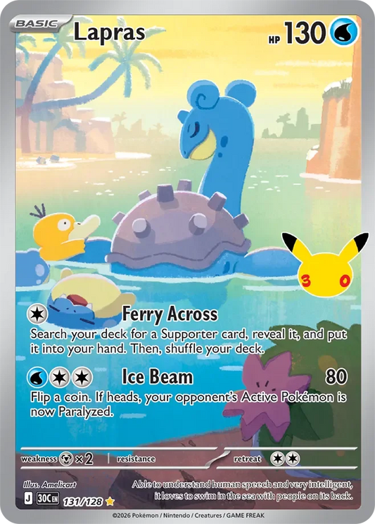 Lapras #131 — 30th Celebration