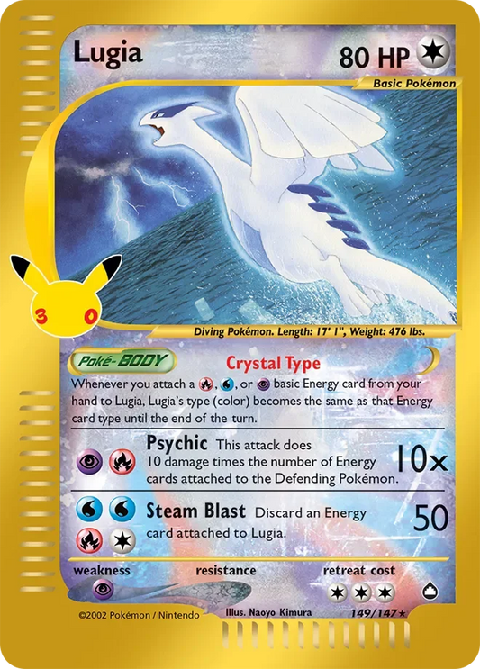 Lugia #149 — 30th Celebration (Classic Collection)