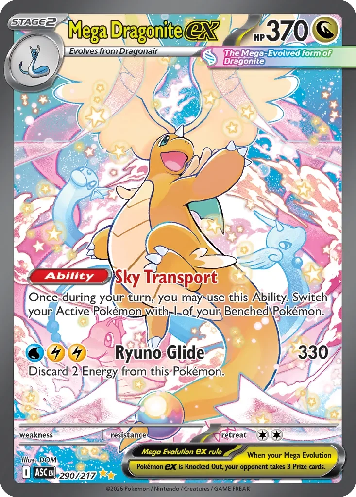 Mega Dragonite ex #290 — Ascended Heroes
