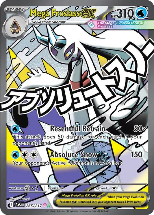 Mega Froslass ex #265 — Ascended Heroes